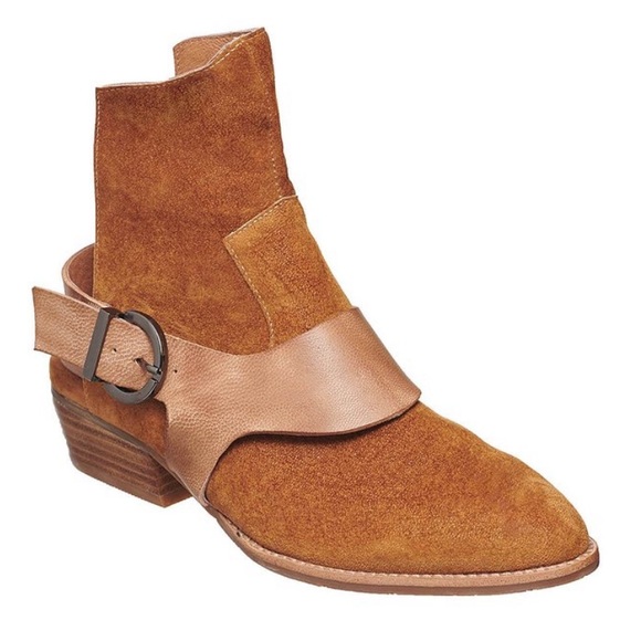 Antelope genuine suede booties. NWOT. Original box and dust bag included - Picture 3 of 12